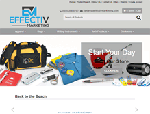 Tablet Screenshot of effectivmarketing.com